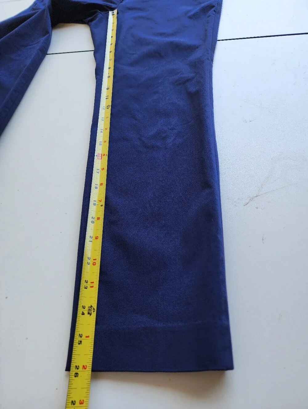 Michael Kors Chino Pants Navy Blue Womens 30x26 Petite 6P